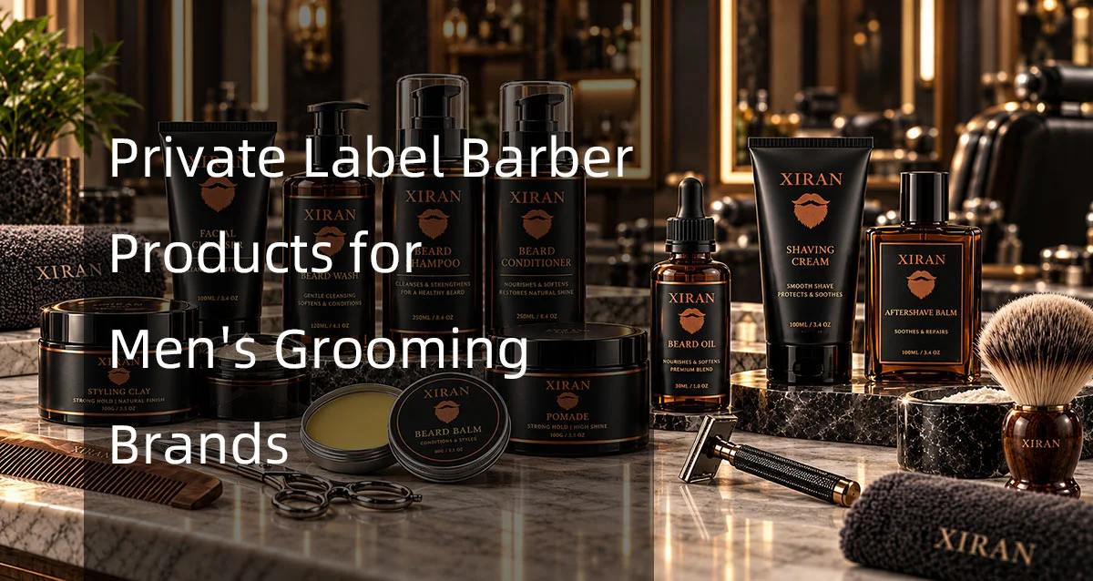 Private label barber products for men’s grooming brands